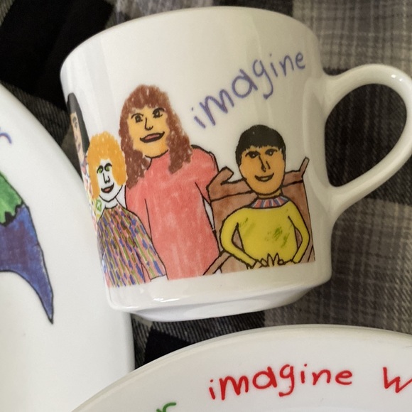 5pcs. INCLUSIVE ARTWORK♥️CORELLE by Corning. 2 plates. 2 bowls. 1 mug. ADORBZ - Picture 10 of 13